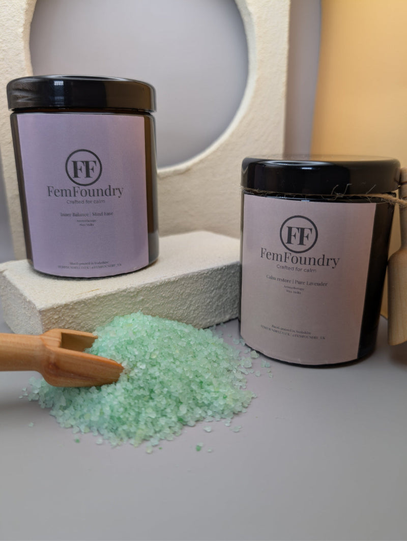 2 Aromatherapy Bath Salts Gift set