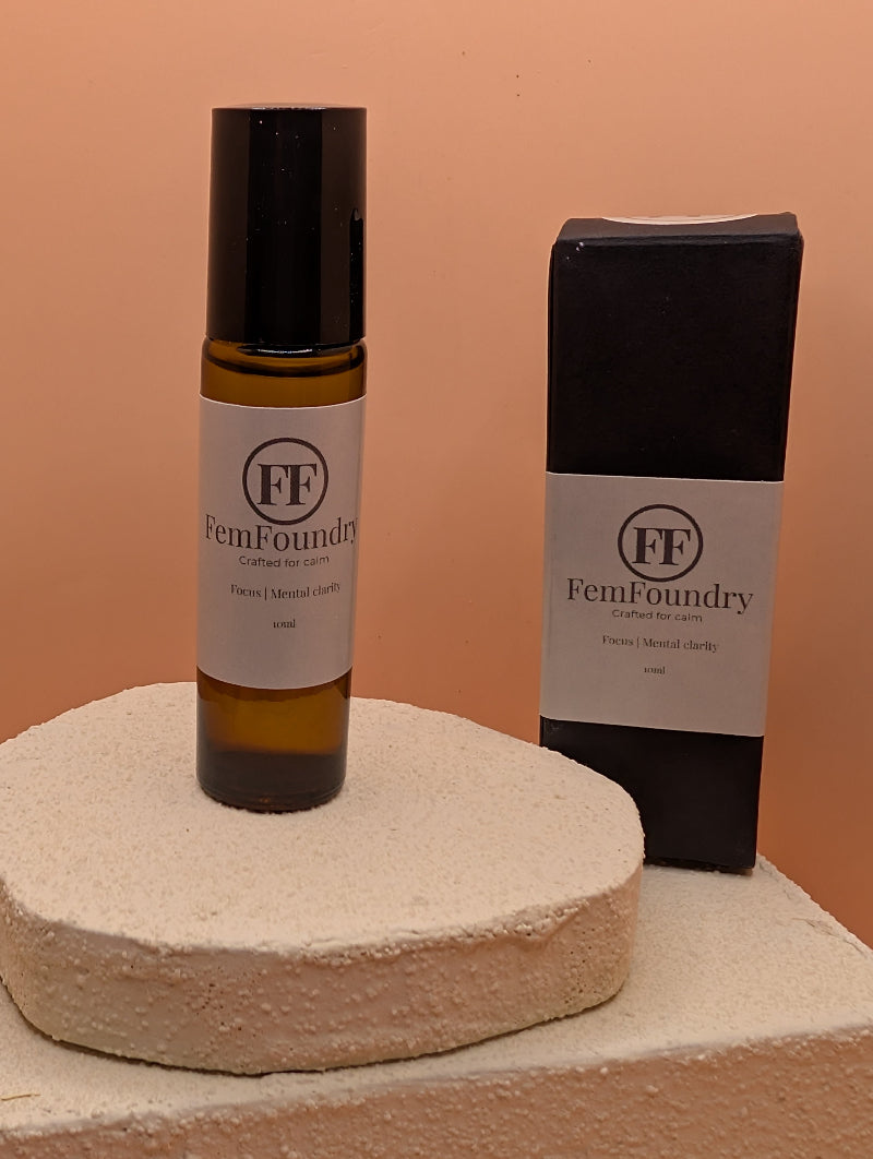 Focus Aromatherapy Pulse Point Roller with Box.