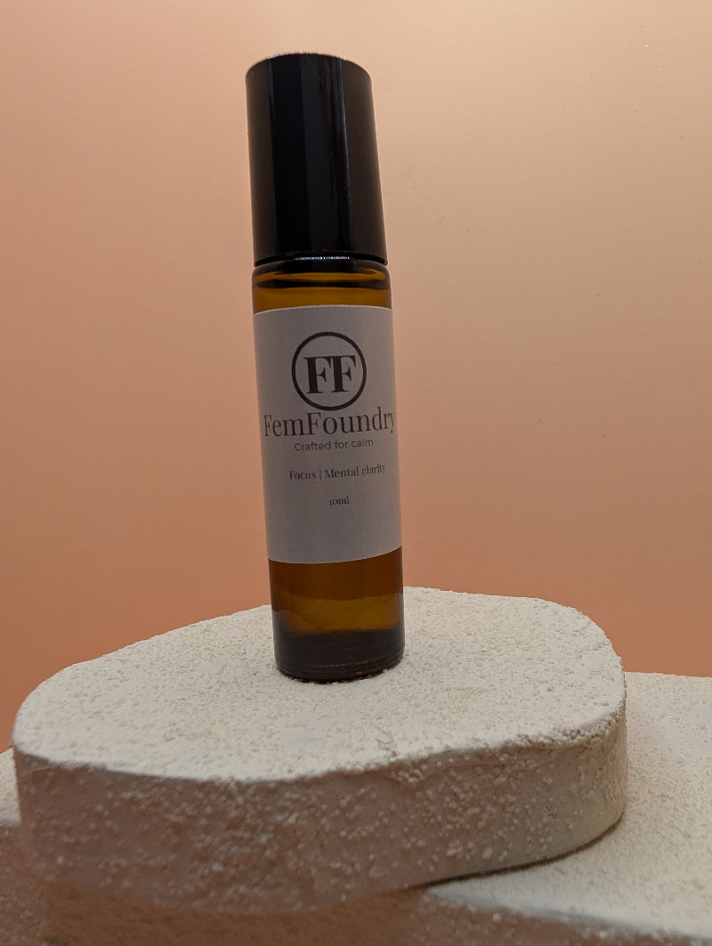 Focus Aromatherapy Pulse Point Roller Size.