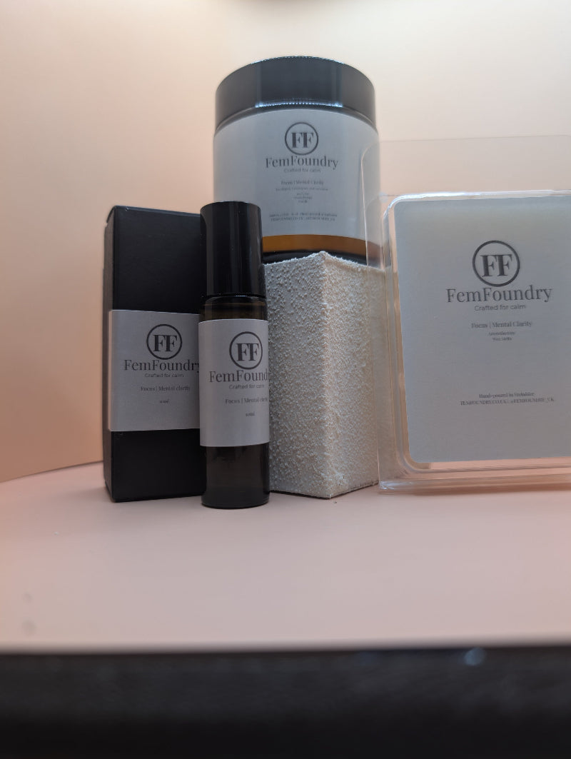 Focus inspired Aromatherapy Product Range